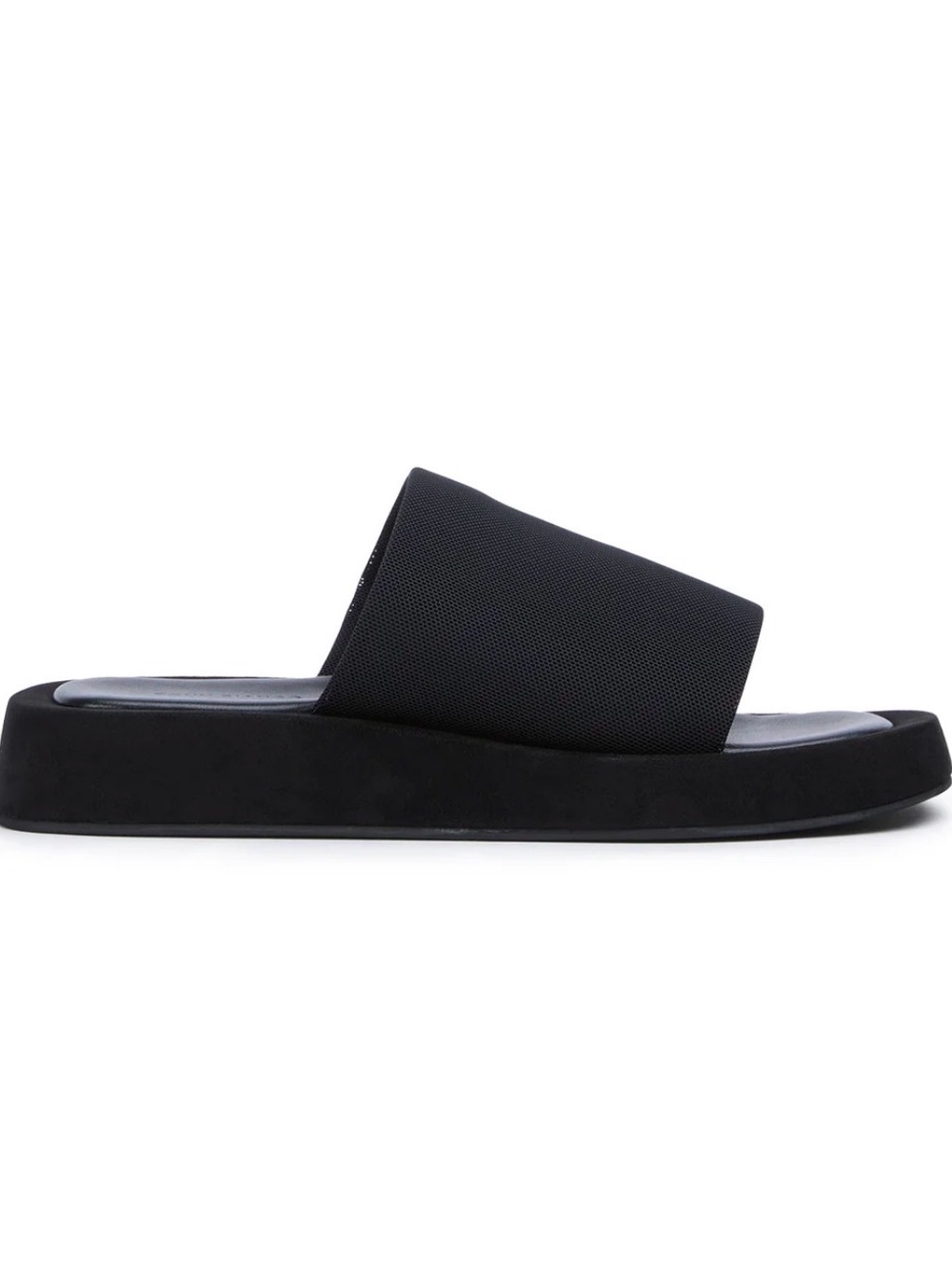 Tony Bianco Isabel Black Magic Slides Size 5